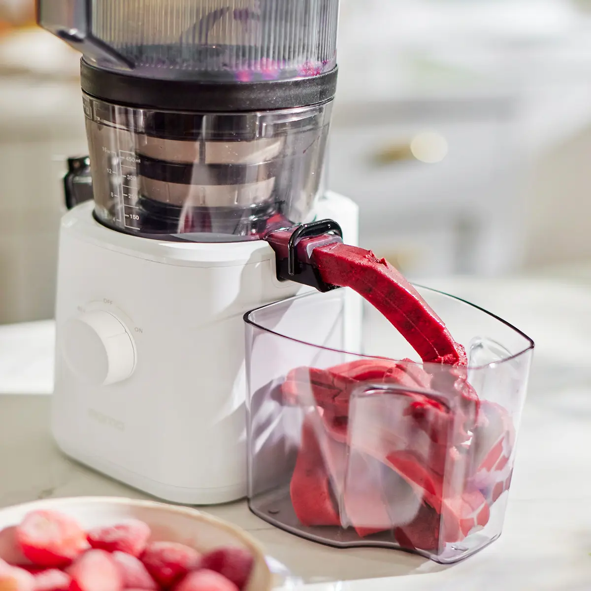 Nama Sorbet Attachment for J2 Juicer - BPA-Free Stainless Steel Accessory, Fruit & Frozen Yogurt Tool, Creamy Frozen Mix Creator, Nutrient-Rich Delight Maker, Minimal Prep, Easy Cleaning & Assembly, Family Fun, Nutrient-Rich Frozen Delight