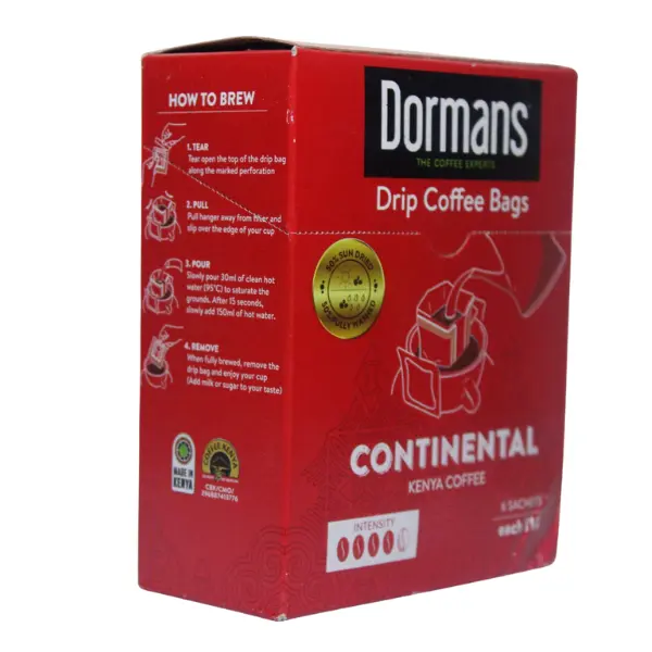 DORMANS CONTINENTAL DRIP BAG 11G