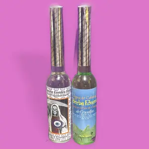 Santa Muerte against harm and Refresh cologne  duo