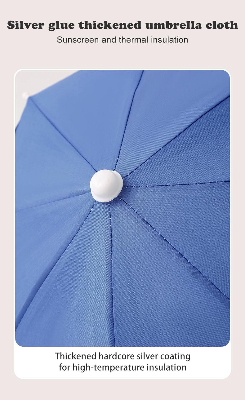 NiqueAura Protection Phone Umbrella for Sun Universal Adjustable Piggy Suction Cup Phone Stand with Sun Shade Cover NiqueAura Protection Phone Umbrella for Sun Universal Adjustable Piggy Suction Cup Phone Stand with Sun Shade Cover