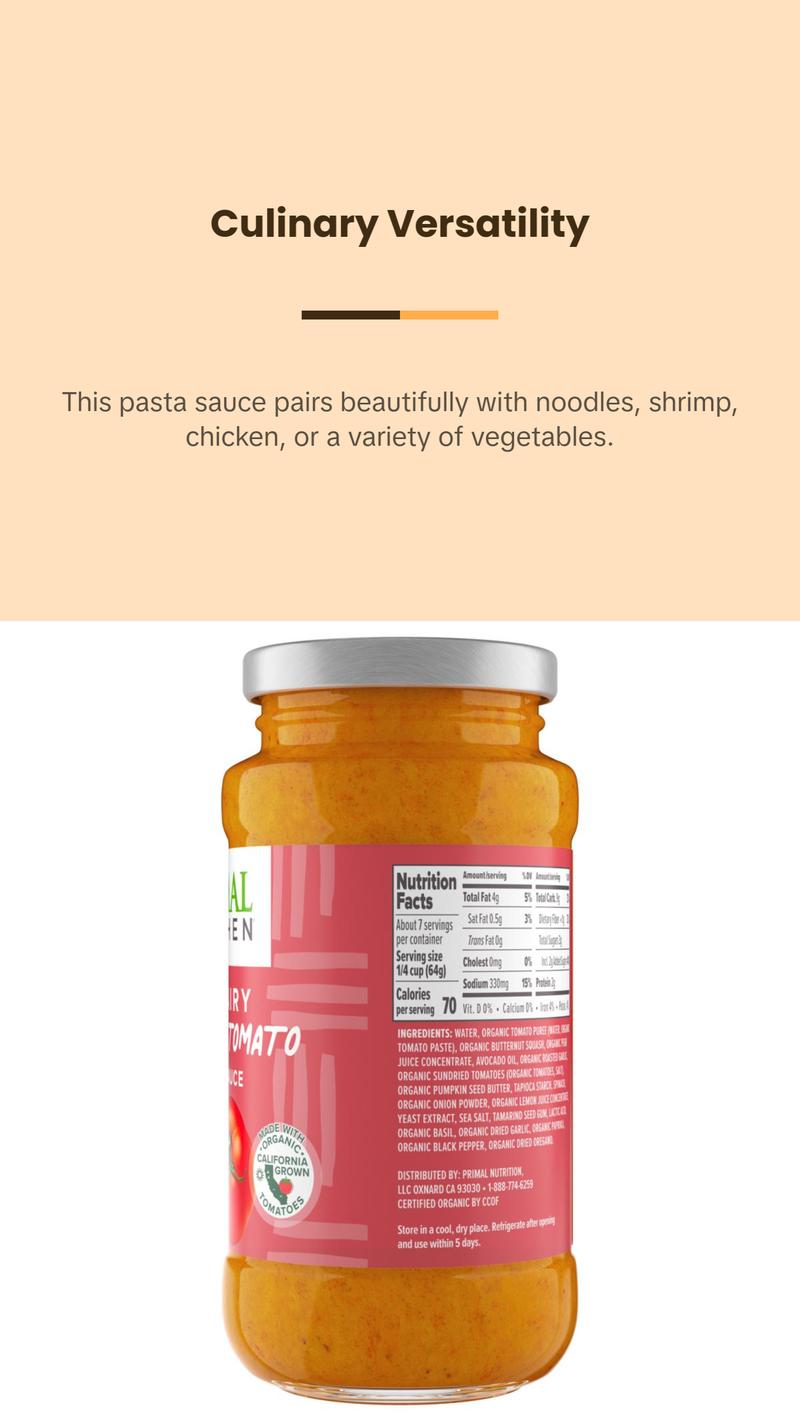 Sundried Tomato Pasta Sauce