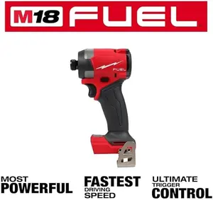 New Open Box 2953-20 Power Impact Drivers for Milwaukee FUEL 18V Brushless Cordless 1/4" Hex Impact Driver - Bare Tool