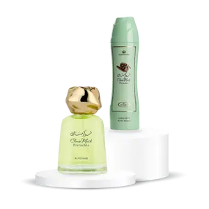 Al Rehab | Choco Pistachio + Body Spray | Eau De Parfum | Unisex Fragrance | 100 ML - 200 ML | Toffee - Peach & Raspberry