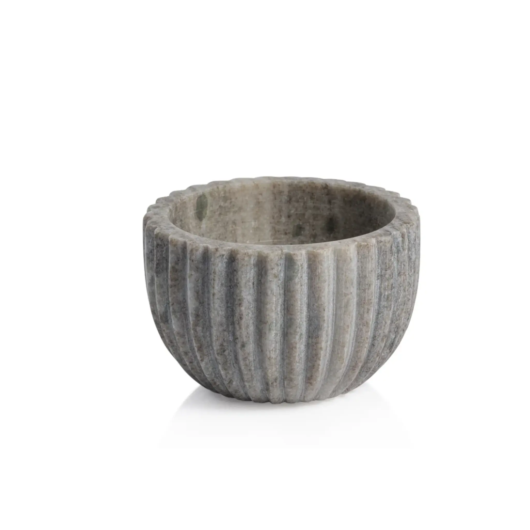 Ribbed Marble Bowl Ribbed Marble Bowl