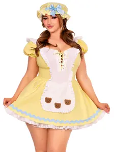 Plus Beary Cute Goldilocks Costume