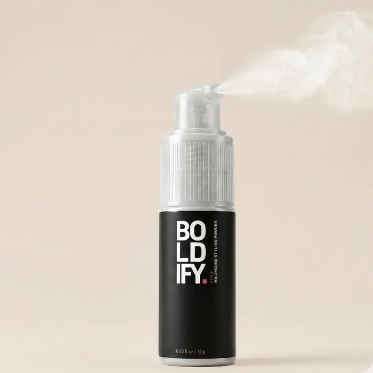 BOLDIFY Volumizing Styling Powder - Lightweight Hair Product with Coconut Extract for Thin Hair Volume and Texture, Premium Haircare Item, Hair Products