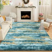 Abstract Blue Yellow