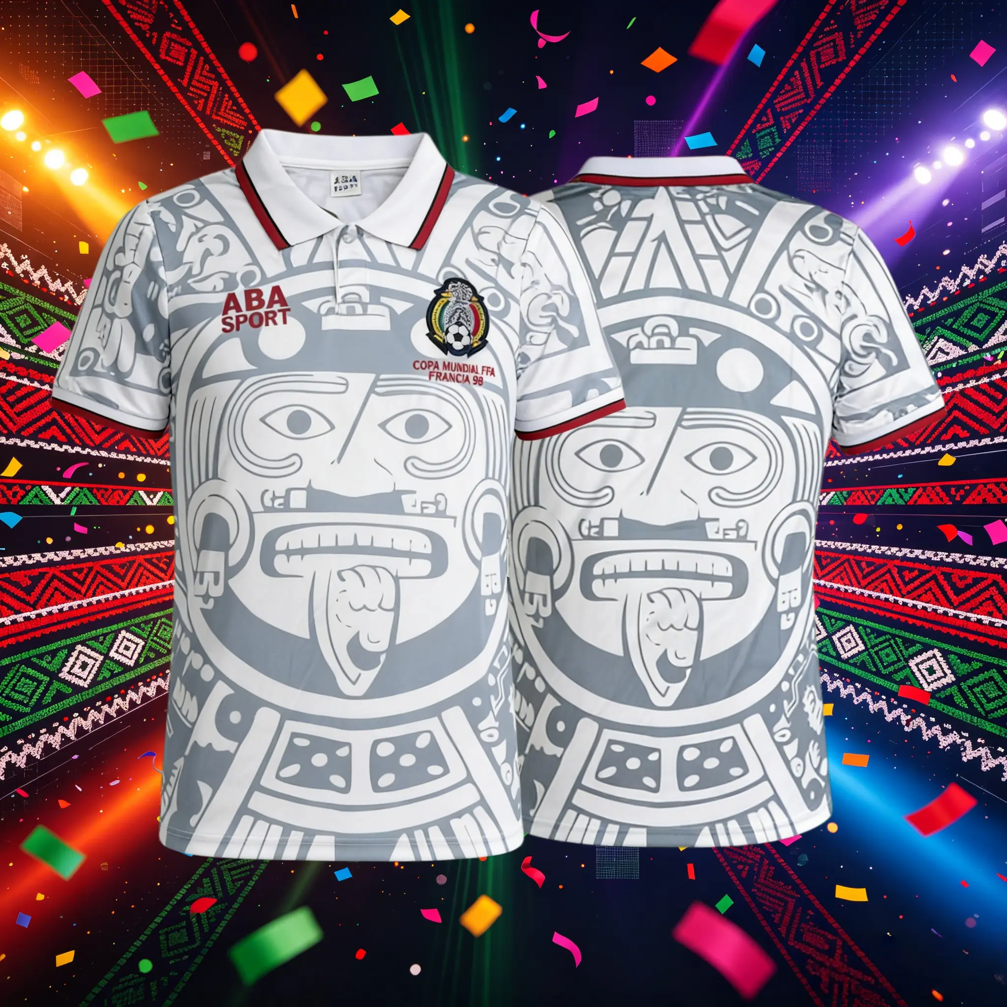 1998 Mexico National Home And Away Short And Long Sleeve Soccer Jersey Fans Version