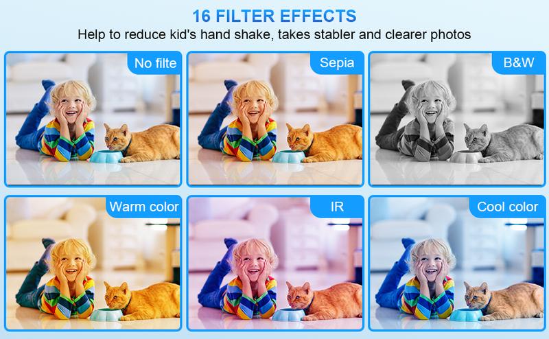 48MP 4K Digital Camera for Photography - 2.88" IPS Screen, 16X Zoom & Macro Mode with Flash | Compact Point and Shoot Camera for Beginners, Teens & Vlogging