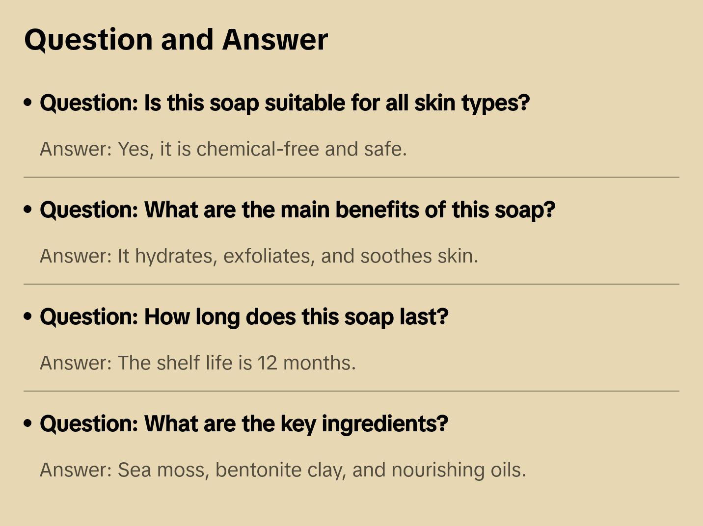 Self-Care Society Presents Sea Moss & Bentonite Soap