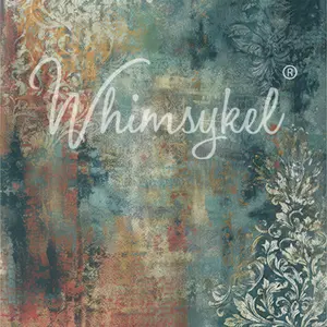 Whimsykel - Winter Patina Decoupage Paper (21x29 Size)