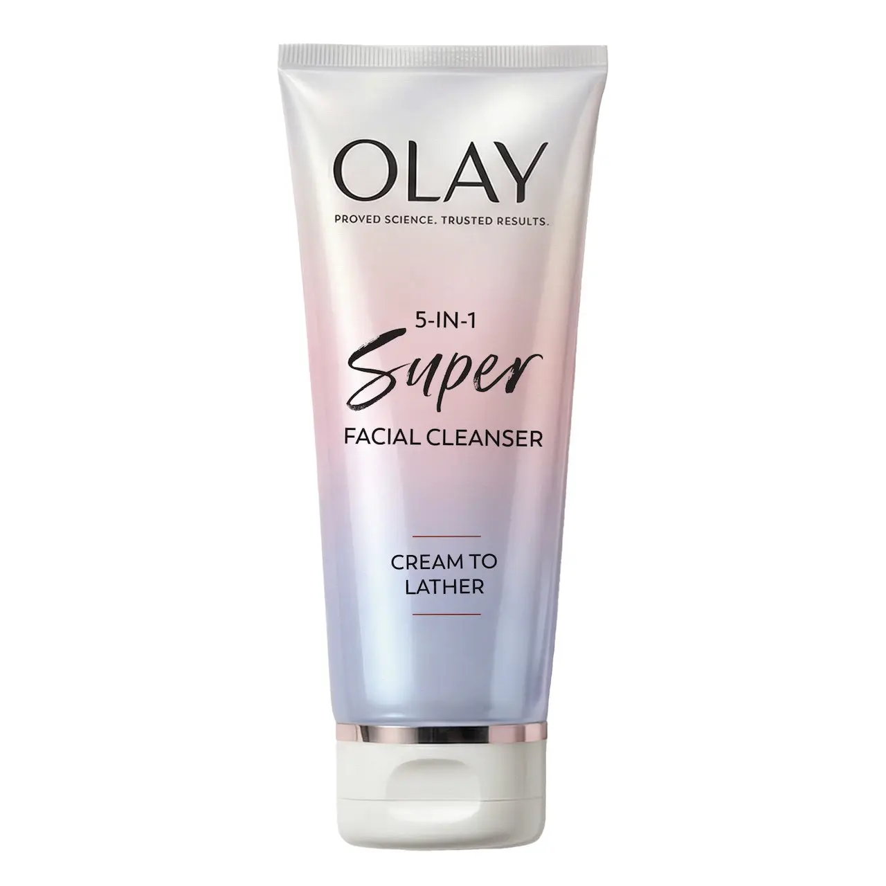 OLAY Super Cleanser Cream, Gentle & Effective Face Wash with Vitamin C, Niacinamide, Hyaluronic Acid