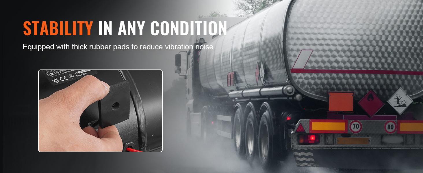 VEVOR Train Horns Kit, TikTokShopBlackFriday, 4 Trumpet Air Horn Kit, 150dB Train Horns for Pickup Trucks, 12V 120 psi Air Compressor 0.8 Gal/3 L Tank with Gauge for Any 12V Vehicle Car Truck Train Van Boat Power Sound Accessory VEVOR Super Brand Day