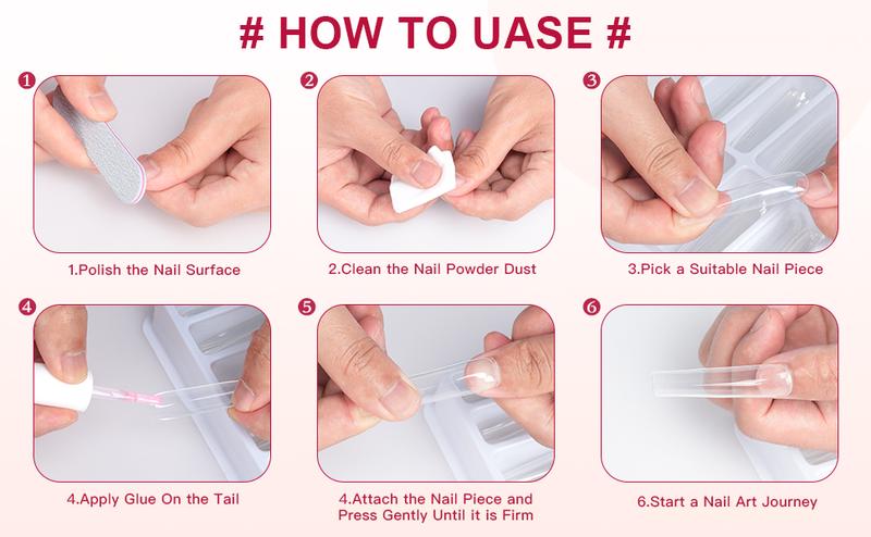 Extra Long Square Full Cover Nail Tips 240PCS XXXL Clear Full Cover Fake Nails False Nails 12 Sizes Tapered Square Press on Fake Nail Tips for Acrylic Nails Salons Home DIY with Box Extra Long Square Full Cover Nail Tips 240PCS XXXL Clear Full Cover Fake Nails False Nails 12 Sizes Tapered Square Press on Fake Nail Tips for Acrylic Nails Salons Home DIY with Box