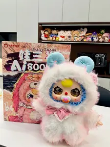 Babay Three AI 800% Series Blind Box Plush Doll-Cute Collectible Doll, Surprise Toy Gift