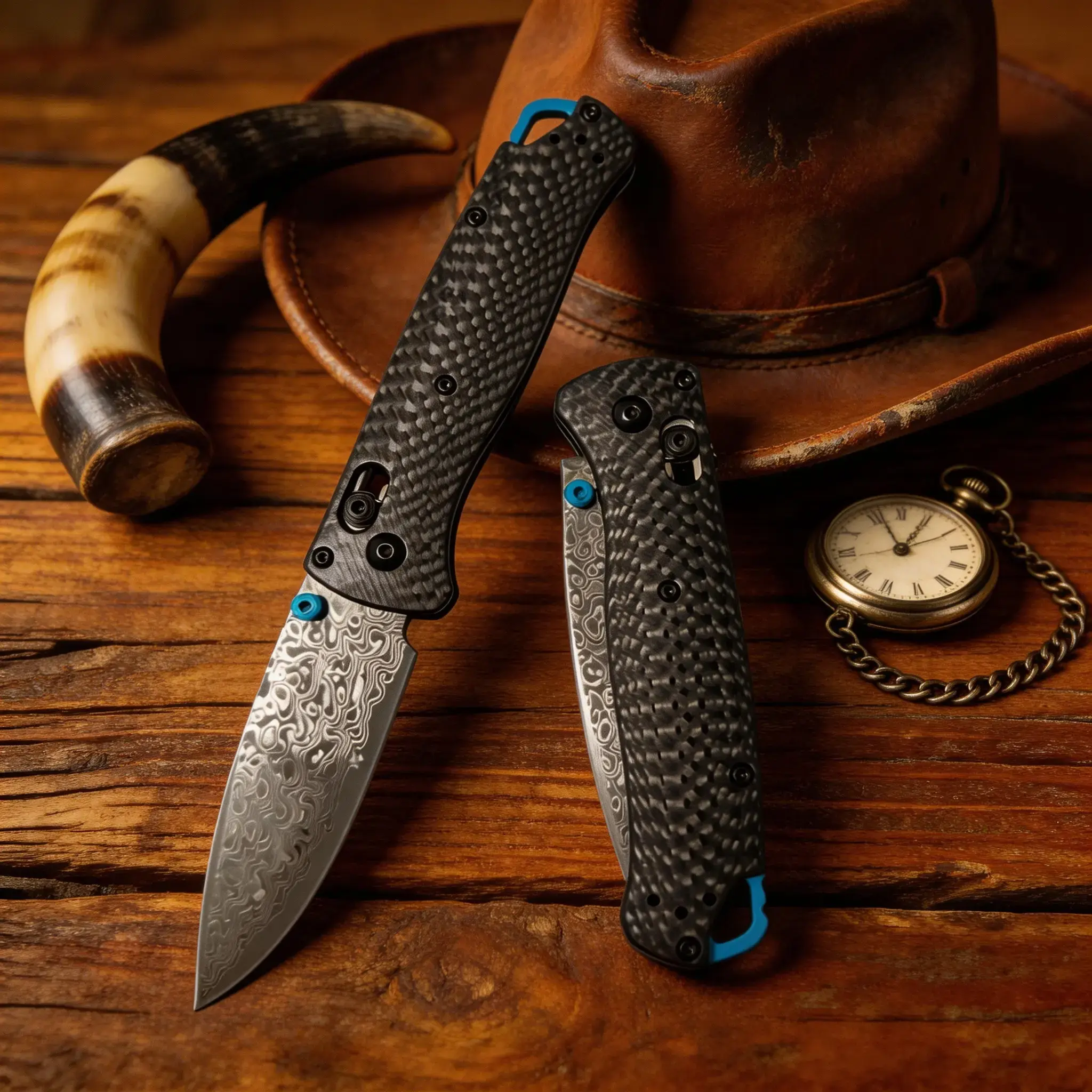 High-Hardness Damascus Steel Compact Pocket Knife - EDC Everyday Carry Tool, Collectible Blade, Camping Knives, Fruit Cutting Household Utility Gear