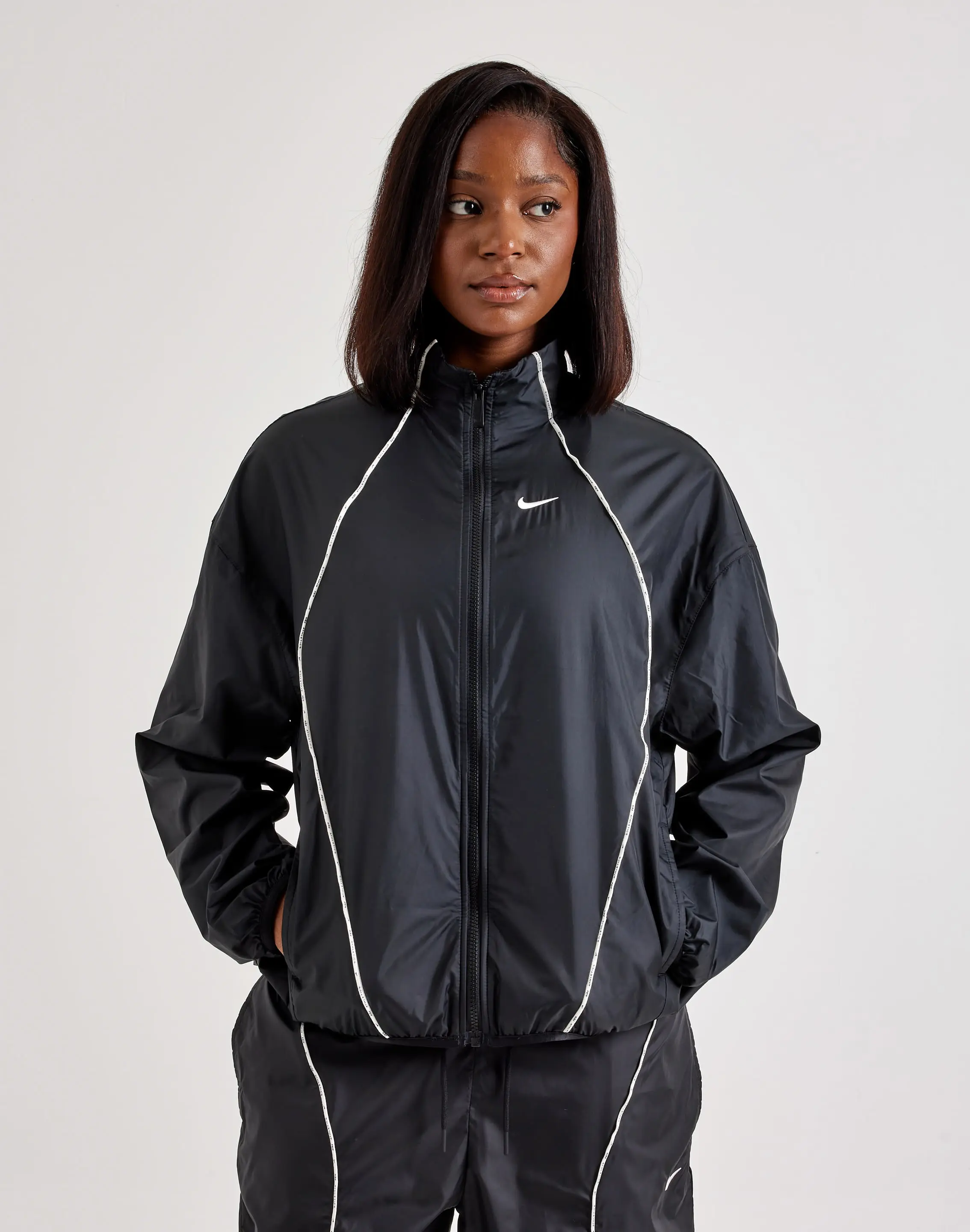Womens Nike Water-Repellent Windbreaker Jacket