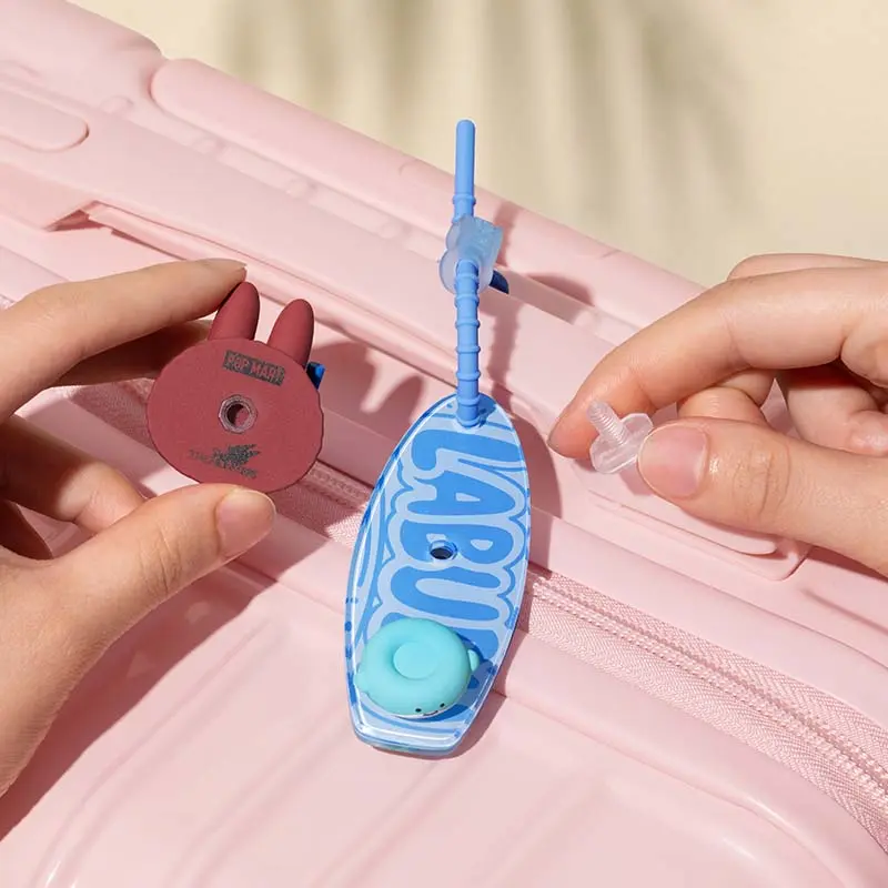 【3】POP MART POP Bean Island Vacation Series Decorative Buttonhole Blind Box, Blind Bag Collectible, Collectible Blind Pack