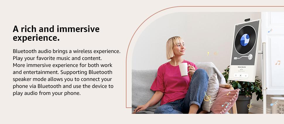 2026 Apolosign Gen 2 Portable TV, 32 inch True 4K UHD Portable Smart TV, Android 15, 15000mAh Battery, 16GB(8+8)RAM+256GB Storage, Android 14, Touch Screen Monitor, 8MP Camera, Voice Remote Control,WiFi 6, Support Google Calendar