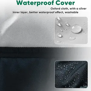 Air Conditioner Cover Outside, Window AC Unit Cover, Dust-Proof Waterproof Outdoor Window AC Protection Cover 43x30x33cm