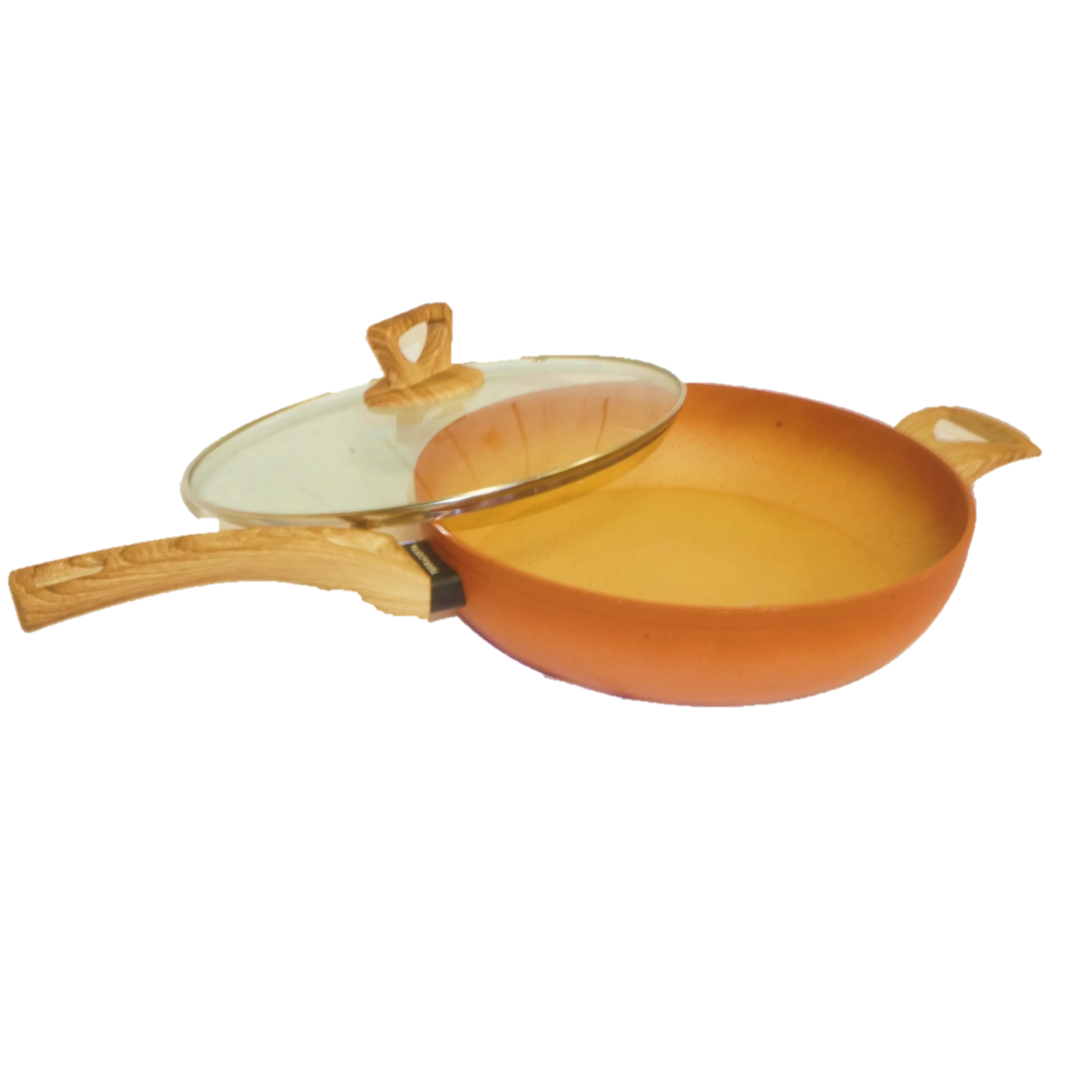 NEWARE Terracotta 12"/30cm Non-Stick WOK, PFOA-Free/ Sarten para saltear WOK de 12" para freir