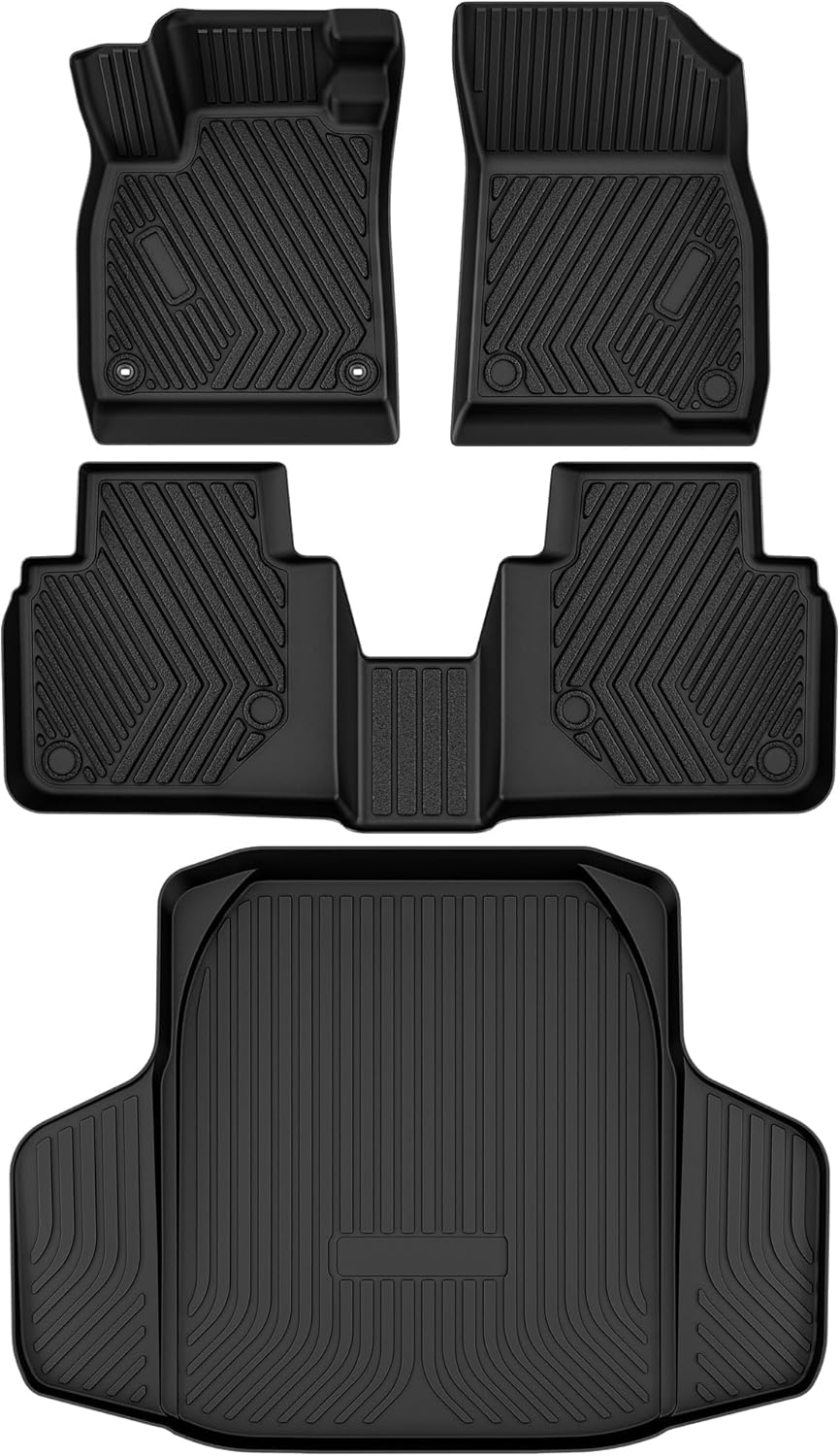 YITAMOTOR 2023-2025 Honda Accord Floor Mats All Weather TPE Custom Fit YITAMOTOR 2023-2025 Honda Accord Floor Mats All Weather TPE Custom Fit