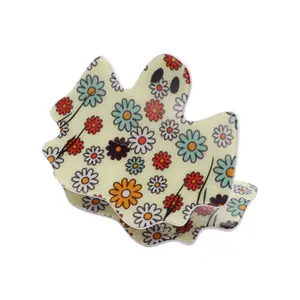 Unique Bargains Funny Style Hair Clips Hairdo Clip for Women 2.95" Length Beige Yellow