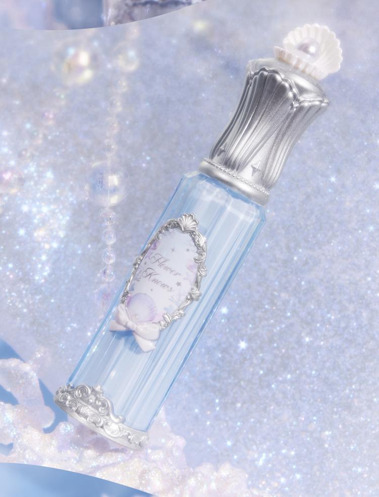 Flower Knows Shell's Jewel Collection Nourishing Lip Glaze, Hydrating & Moisturizing, Transfer-Proof, Lip Treatment, Waterproof, Long-Lasting, Lip Stain Lipgloss Lipstick Makeup Cosmetic, Summer Beauty Gift