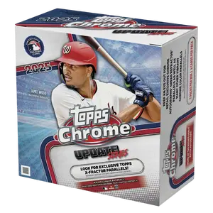2025 Topps Chrome Update Series Baseball Mega Box