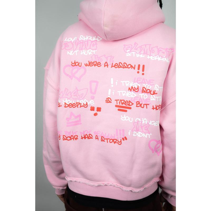 Pink Graffiti Cora Hoodie