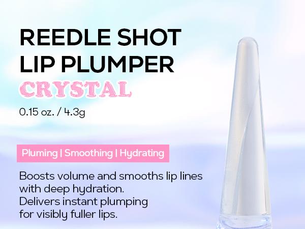 [Official VT Cosmetics] Reedleshot Lip Plumper gloss lips, Lip plump korean skincare products, kbeauty viral Comfort Glossy Lipgloss Makeup, Volufiline