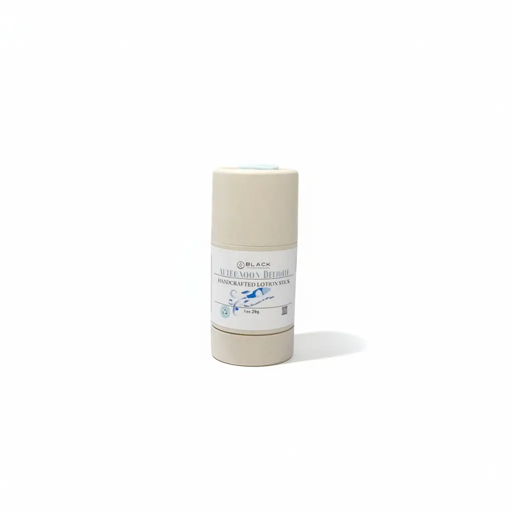 Afternoon Delight Toasted Vanilla & Pistachio Lotion Body Bar Stick 1 oz - Nutty Almond Caramelized Vanilla Salted Caramel Moisture Without Mess