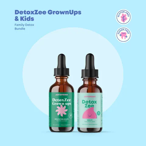 JoySpring Family Cleanse Bundle | DetoxZee Grown Ups + DetoxZee OG Drops