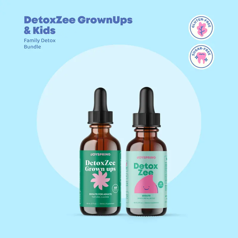 JoySpring Family Cleanse Bundle | DetoxZee Grown Ups + DetoxZee OG Drops