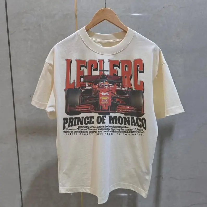 [Sale Up To 40%] Charles Leclerc Prince of Monaco T-Shirt