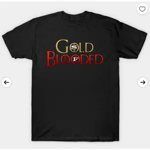 🏈   San Francisco GOLD BLOODED Tee, Football Fan Dad Essential – Great Holiday Gift for Niners Lovers! # TikTokMadeMeBuyIt. # TikTokShop. # ViralTees # TrendyTees