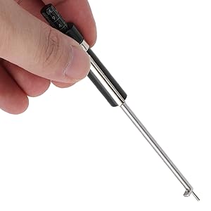 Car Brake Pad Thickness Gauge Measure Tool with Scale for Brake Shoe Gauge Auto Brake Pad 1.5mm-11mm Thickness Base Plate Brake Pad Tester Brake Pad Detection Pen Scale