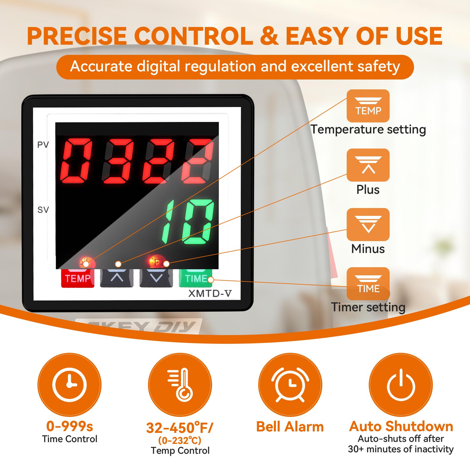 AKEYDIY 15×15 Inch Slide-Out Sublimation Heat Press, Flip-Top Heat Press, Industrial-Grade Digital Transfer Machine, Rapid Heat-Up, Suitable for Heat Transfer Vinyl, Works for T-Shirts, Bags, Pillows, Mouse Pads, Keychains AKEYDIY 15×15 Inch Slide-Out Sublimation Heat Press, Flip-Top Heat Press, Industrial-Grade Digital Transfer Machine, Rapid Heat-Up, Suitable for Heat Transfer Vinyl, Works for T-Shirts, Bags, Pillows, Mouse Pads, Keychains