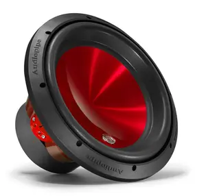 Audiopipe Eye Candy Red 12 Inch 800 Watts Dual 4 Ohms Subwoofer TXX-APD-12RD