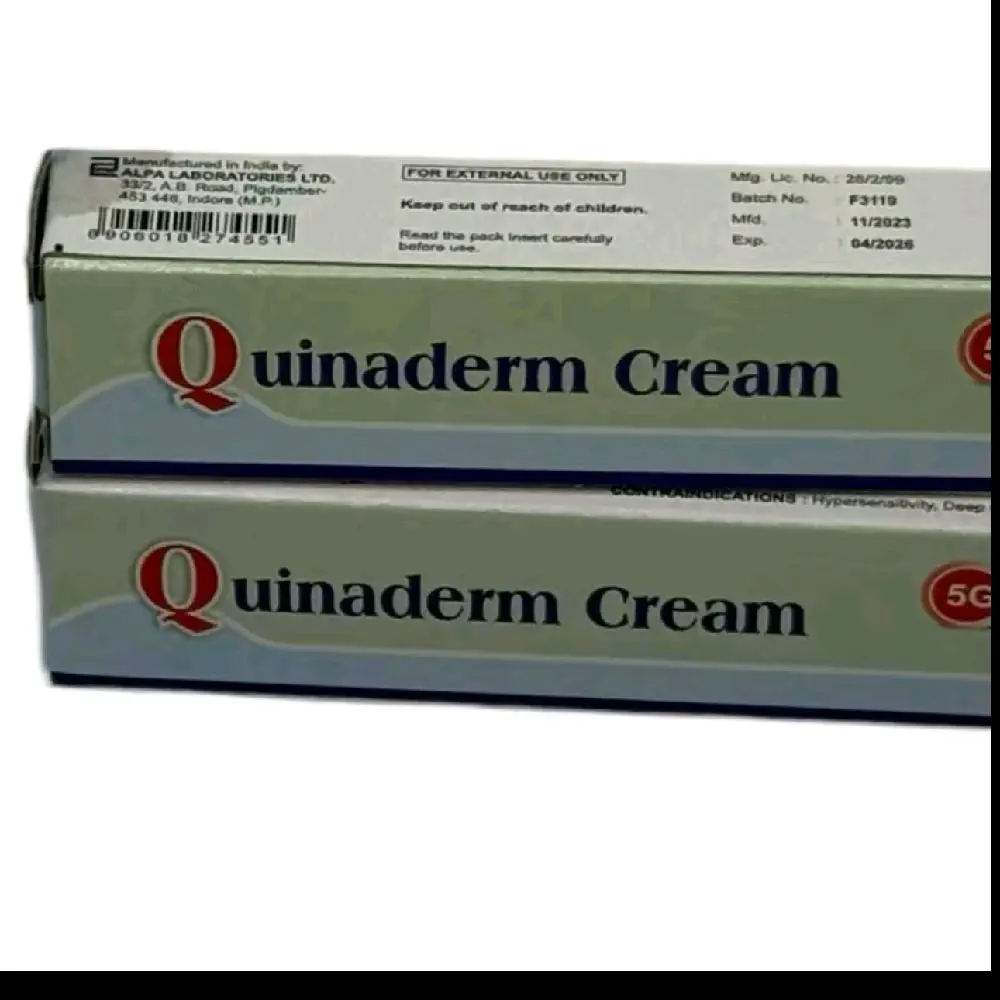 2 pcs quinaderm cream 2 pcs quinaderm cream
