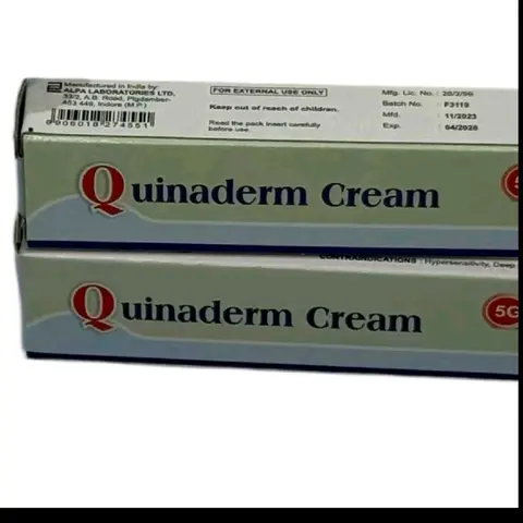 2 pcs quinaderm cream