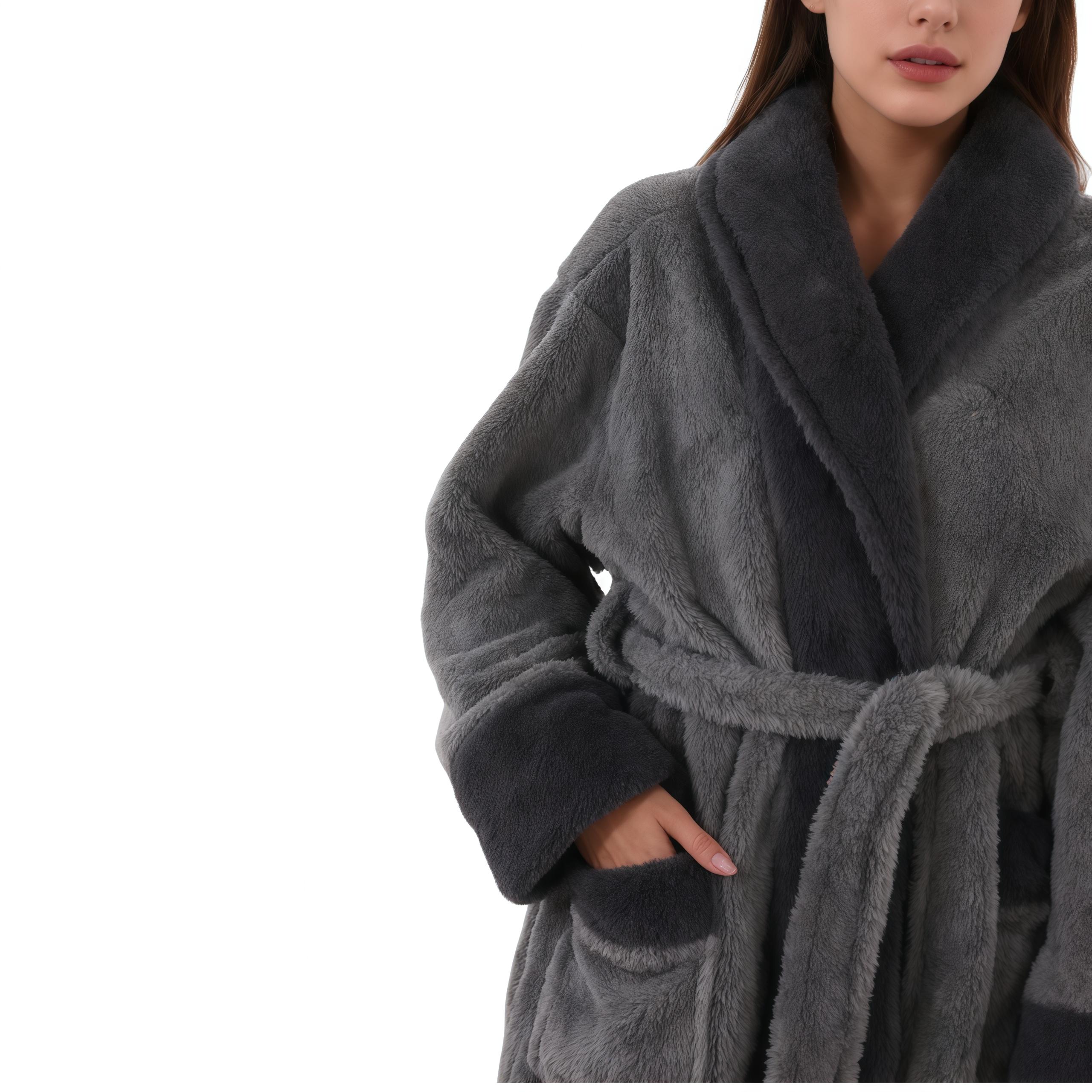 Hoodless Apple-Patterned Bathrobe with Plush Lining and Belted Design for Cozy Comfort eeyore onesie Open Feel Soft and Cozy Plush Material Custom Fit Ideal for Relaxation