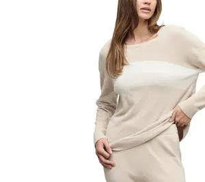 Barefoot Dreams CozyChic Ultra Lite Wavy Colorblock Pullover