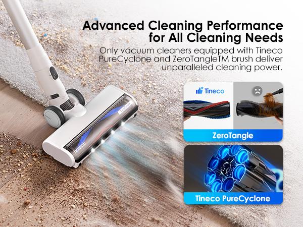 TINECO FLOOR ONE SWITCH S7 Smart Multi-Function Cleaner, Suitable for Whole-house Cleaning, Self-Cleaning, Extended Battery Lifespan, ZeroTangle Brush, Dual-Edge Cleaning, Safe for Children and Pets