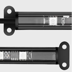 Nilight 72 LED USB Interior Strip Lights Dream Color RGB-IC 12V DC with App RF Remote Control Multicolor Footwell Under Dash Chasing Inside Light Kits 2 Lines Music Sync Mode for Cars Truck ATV UTV jeep truck decor