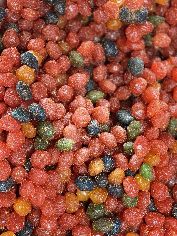 1 lb Sour Blue razz or Chamoy Gushers Sweet Candy Snack Bonbon