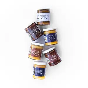 Creamed Honey | Raw, Whipped, Spreadable & Gourmet Honey Jar | Chocolate, Royal, Cinnamon, Spicy Chocolate, Wildflower