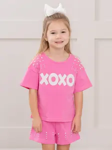 XOXO Pearl Embroidered Outfit