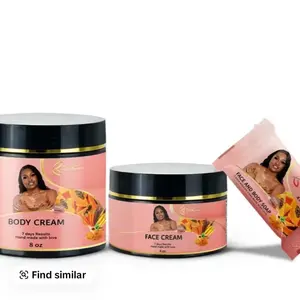 Byennwa  set 3 Products Glow Body Cream | Exfoliate Gently Caramel skincare Moisturizing Set