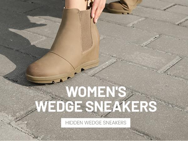 Athlefit Women's Wedge Ankle Boots Comfort Slip-On Waterproof Leather Platform Booties boots women winter boots Casual Shoes Footwear Springtok Style Athlefit Women's Wedge Ankle Boots Comfort Slip-On Waterproof Leather Platform Booties boots women winter boots Casual Shoes Footwear Springtok Style